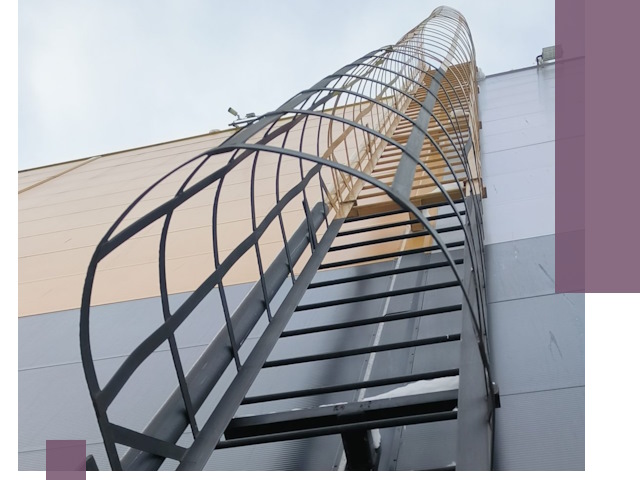 Изготовление и монтаж пожарных лестниц в Шадринске профессионально