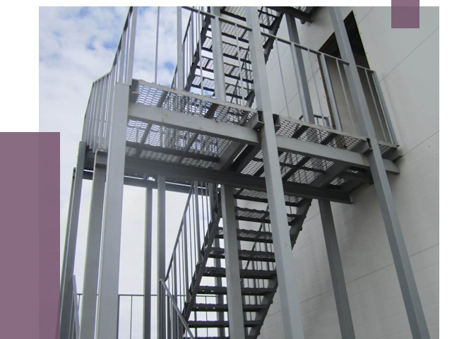 Монтаж пожарных лестниц в Шадринске от 7859 руб.