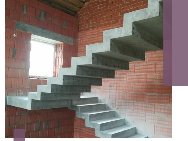 Бетонные лестницы под ключ в Шадринске: монтаж, демонтаж, ремонт