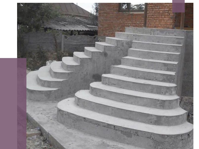 Монтаж бетонных лестниц в Шадринске от 4343 руб. 