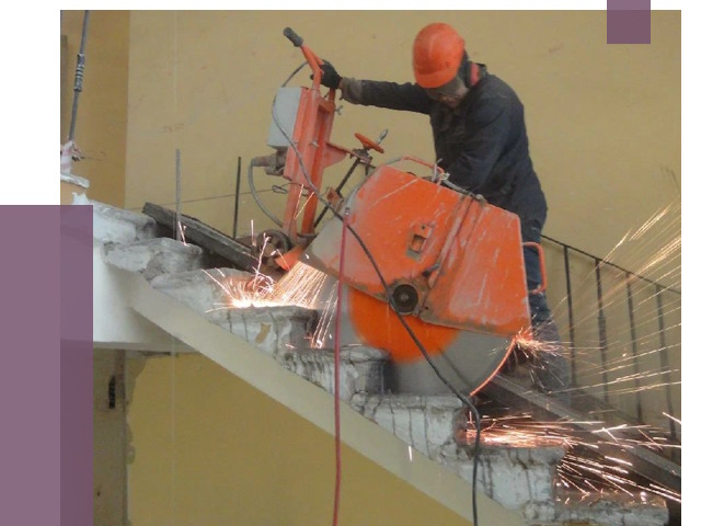 Демонтаж бетонных лестниц в Шадринске от 4653 руб. за м2 | ПРОЛЁТ-Шдр