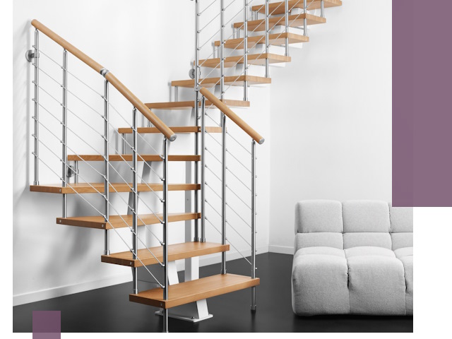 Модульные лестницы под ключ в Шадринске — монтаж и изготовление