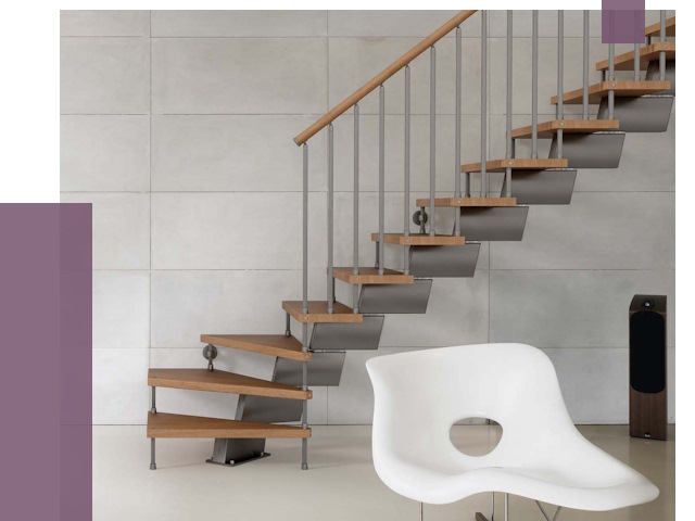 Монтаж модульных лестниц в Шадринске от 6411 руб. 