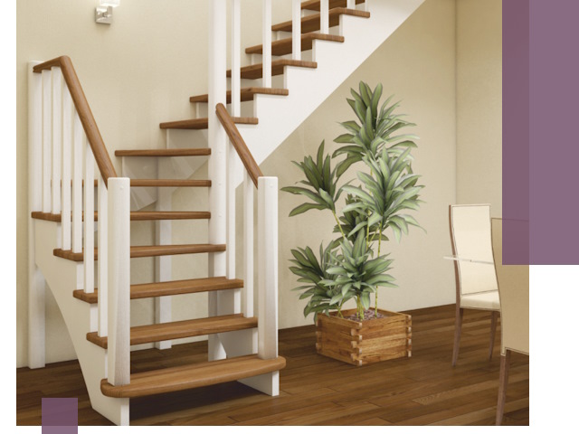 Г-образные лестницы под ключ в Шадринске — изготовление и монтаж