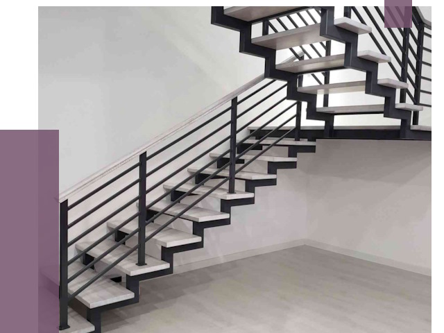 Лестницы на металлокаркасе под ключ в Шадринске от 12926 руб. | ПРОЛЁТ-Шдр