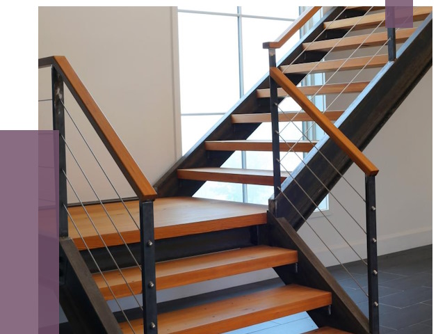 Изготовление лестниц на металлокаркасе в Шадринске от 19131 руб. | ПРОЛЁТ-Шдр