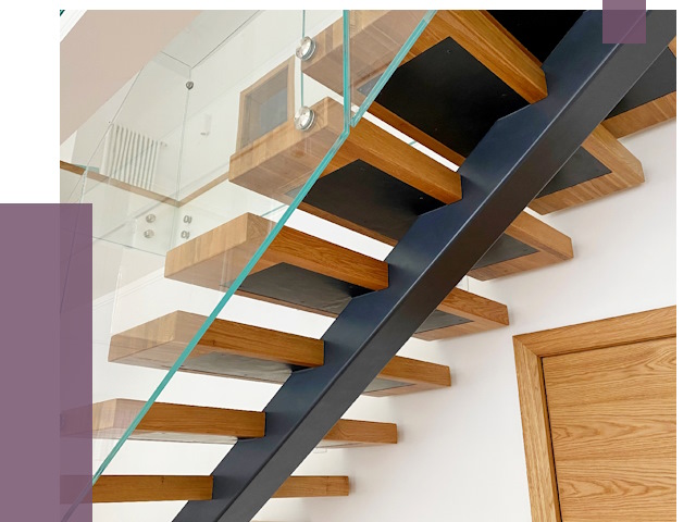 Лестницы на монокосоуре в Шадринске от 19131 руб. под ключ | ПРОЛЁТ-Шдр