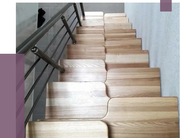 Лестницы гусиный шаг в Шадринске от 13185 руб. под ключ | ПРОЛЁТ-Шдр