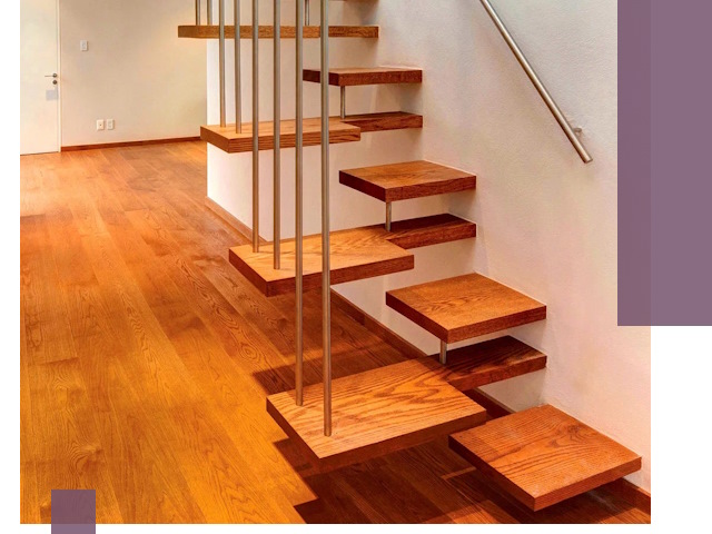 Лестницы «гусиный шаг» на заказ в Шадринске для узких пространств