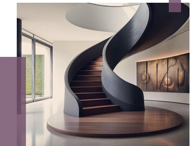 Элитные лестницы под заказ в Шадринске от 191309 руб. — ПРОЛЁТ-Шдр