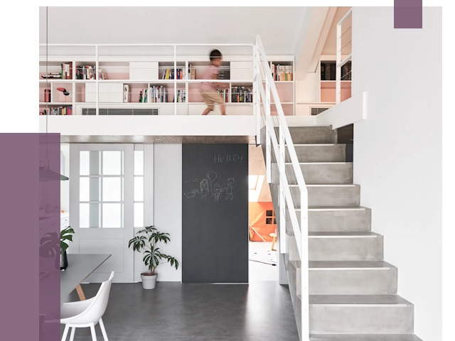 Лестницы для двухуровневой квартиры в Шадринске от 178382 руб. | ПРОЛЁТ-Шдр