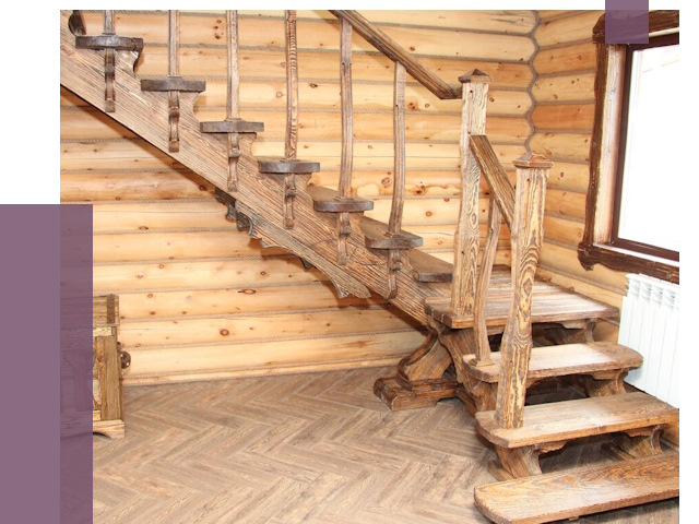 Лестницы в баню в Шадринске от 19338 руб. — изготовление | ПРОЛЁТ-Шдр