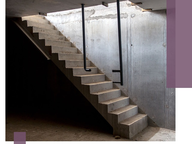 Изготовление и монтаж лестниц в подвале в Шадринске