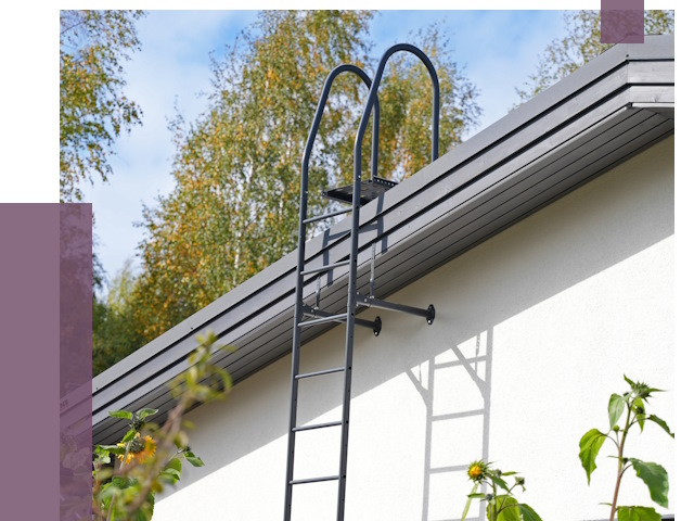 Лестницы на крышу в Шадринске от 19338 руб. — монтаж и монтаж ПРОЛЁТ-Шдр