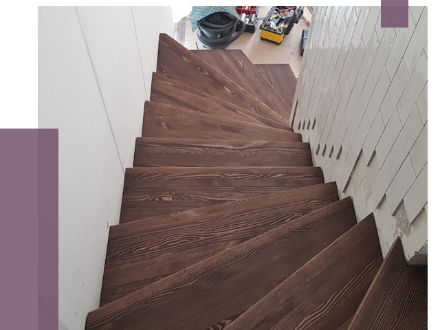 Замена ступеней лестницы в Шадринске от 8480 руб.  | ПРОЛЁТ-Шдр