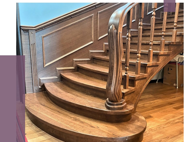 Дубовые лестницы под ключ в Шадринске от 178382 руб. — ПРОЛЁТ-Шдр