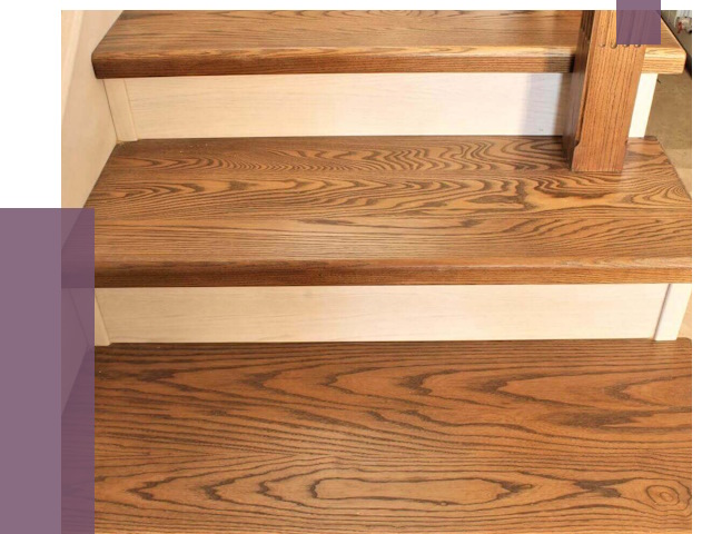 Буковые лестницы под ключ в Шадринске от 12668 руб.