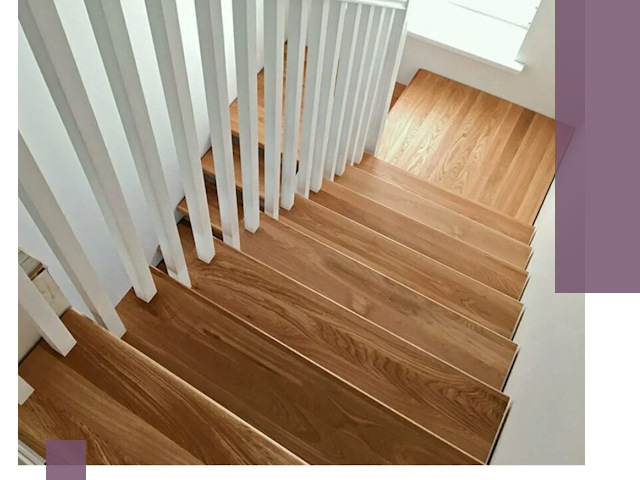 Лестницы из бука в Шадринске: изготовление, монтаж и демонтаж