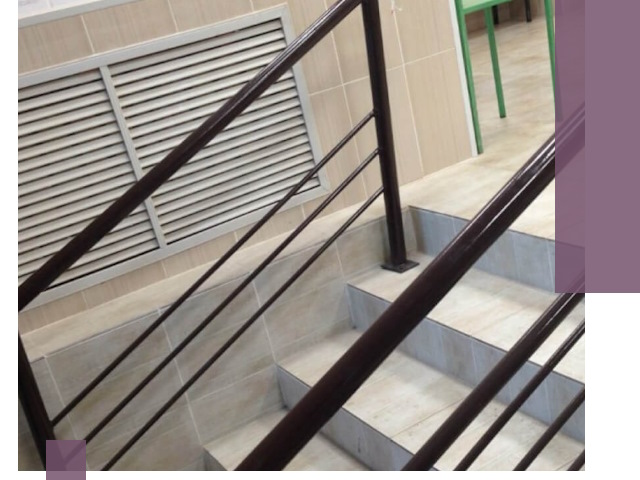 Изготовление перил из металла под ключ в Шадринске