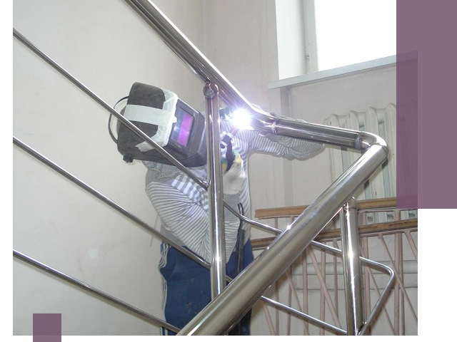 Монтаж перил и ограждений качественно в Шадринске