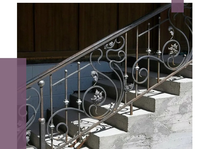 Кованые перила в Шадринске от 8790 руб. под ключ — качество от ПРОЛЁТ-Шдр