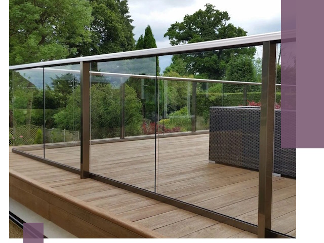 Алюминиевые перила на заказ в Шадринске — монтаж и гарантия