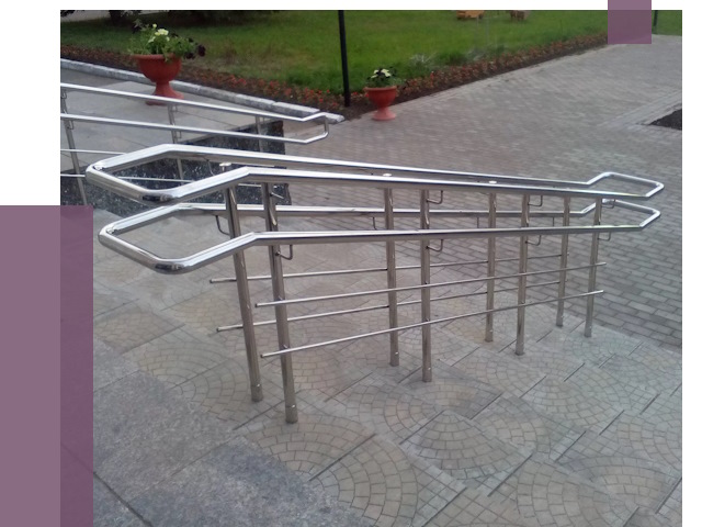 Перила для инвалидов в Шадринске от 7673 руб. под ключ | ПРОЛЁТ-Шдр