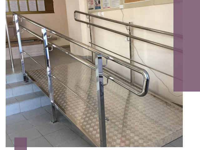 Перила для инвалидов в Шадринске — надежные поручни и ограждения
