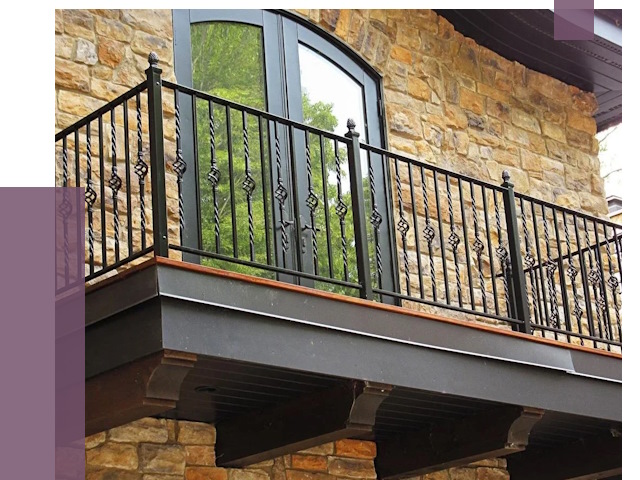 Балконные ограждения в Шадринске от 8118 руб. — купить | ПРОЛЁТ-Шдр