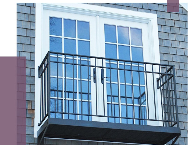 Французские балконы в Шадринске от 7497 руб. за м2 