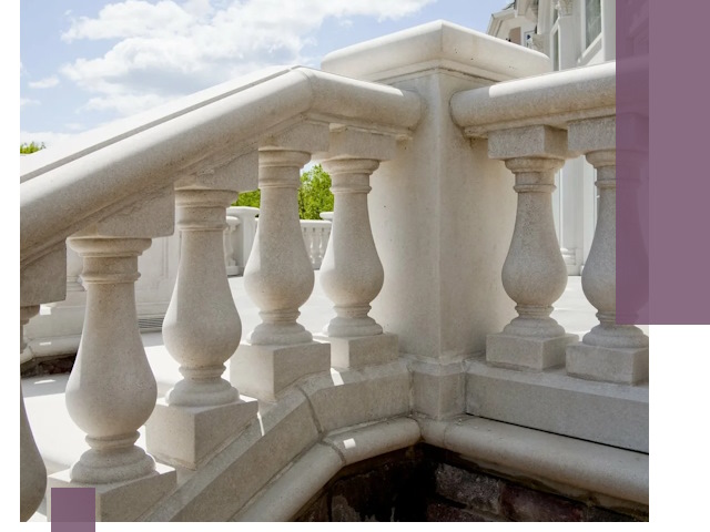 Балюстрады из металла и камня под ключ в Шадринске