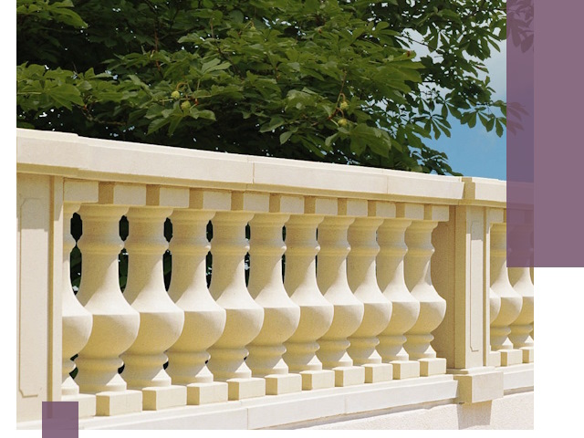 Установка балюстрады в Шадринске: изготовление и монтаж под ключ