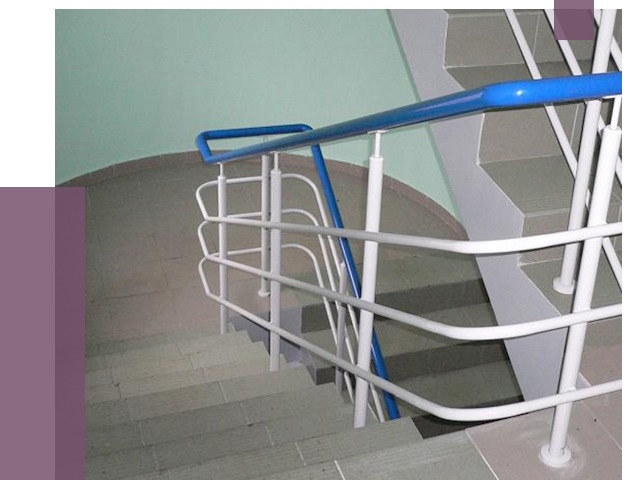 Перила в подъезде в Шадринске — установка и замена от 7497 руб. | ПРОЛЁТ-Шдр