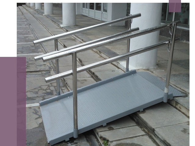 Изготовление пандусов для инвалидов в Шадринске