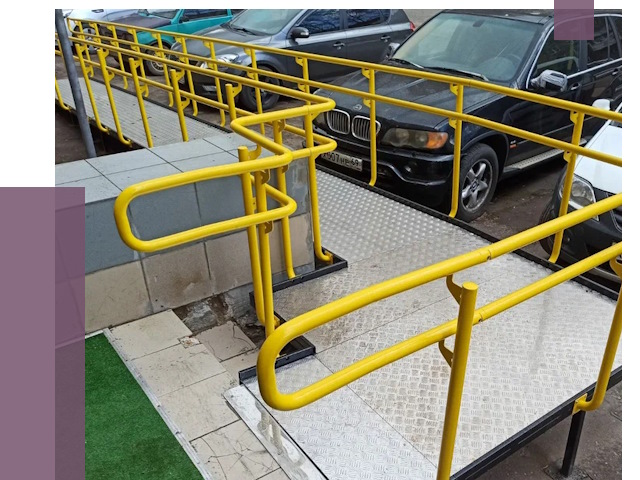 Стационарные пандусы в Шадринске от 12409 руб. | ПРОЛЁТ-Шдр