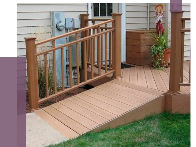 Пандус на крыльцо в Шадринске под ключ от 7859 руб. 