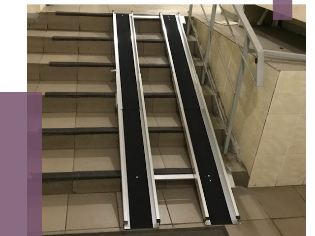 Установка пандуса в подъезд в Шадринске от 8066 руб. под ключ | ПРОЛЁТ-Шдр