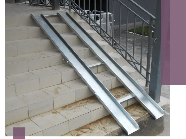 Пандусы для детских колясок в Шадринске: изготовление и монтаж