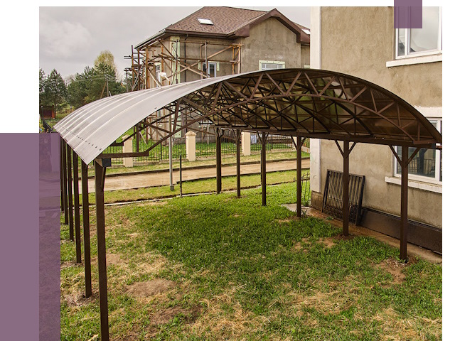 Демонтаж навесов в Шадринске от 4653 руб. — разборка и вывоз | ПРОЛЁТ-Шдр