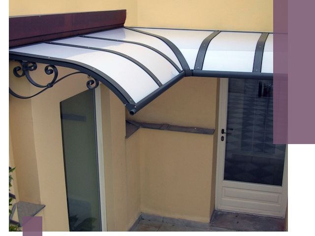 Монтаж козырьков любой сложности в Шадринске под ключ