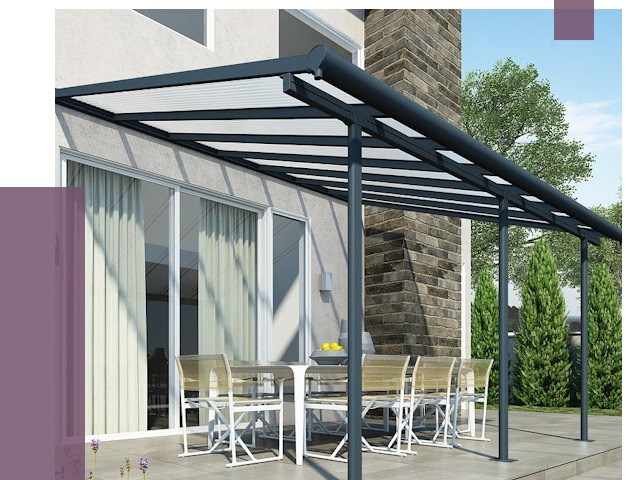 Навесы пристенные в Шадринске от 9203 руб. — монтаж и установка | ПРОЛЁТ-Шдр