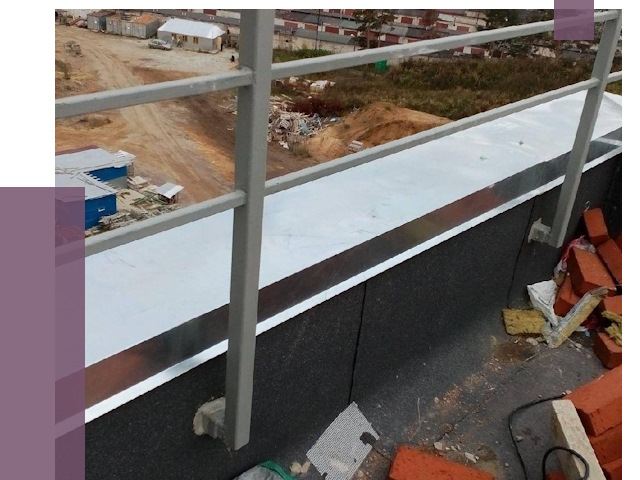 Монтаж парапетов в Шадринске от 4343 руб.  | ПРОЛЁТ-Шдр