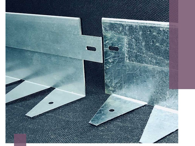 Изготовление металлических бордюров под заказ в Шадринске