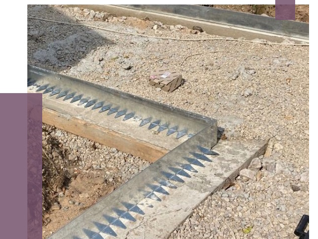 Нержавеющие бордюры в Шадринске от 4860 руб. под ключ | ПРОЛЁТ-Шдр