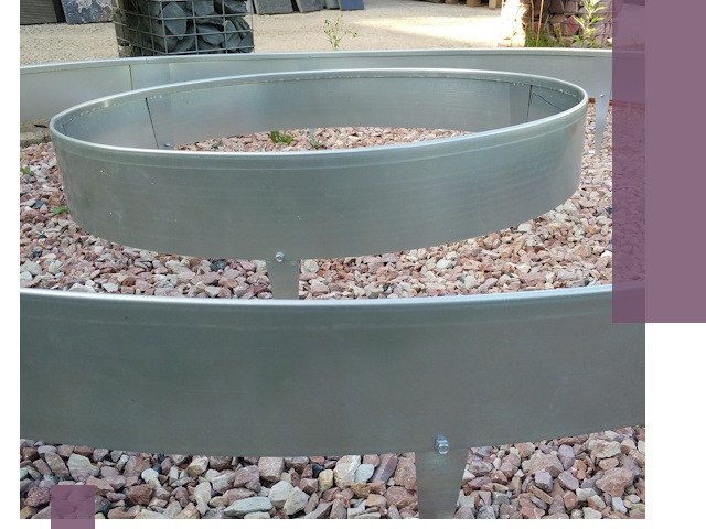 Нержавеющие бордюры под ключ в Шадринске — изготовление и монтаж