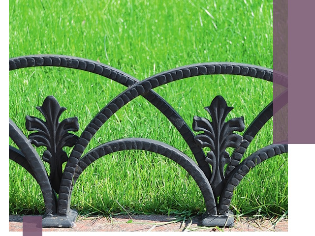 Декоративные металлические бордюры под ключ в Шадринске