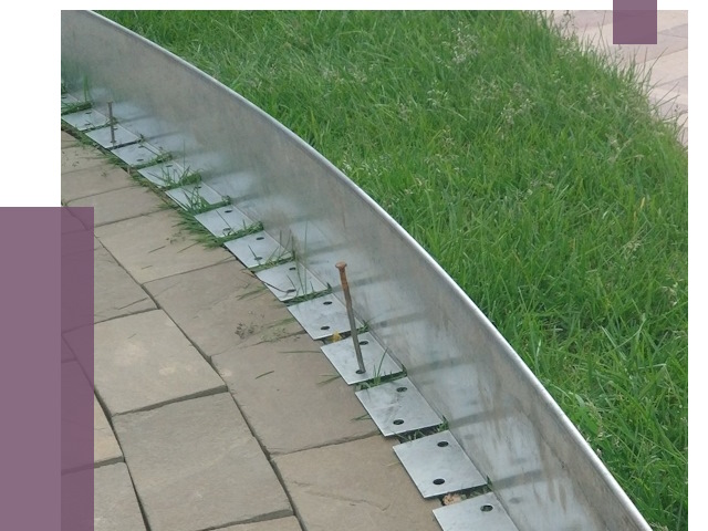 Металлические бордюры для тротуаров в Шадринске от 8790 руб.