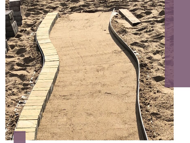 Металлические бордюры для тротуаров в Шадринске — прочные и долговечные