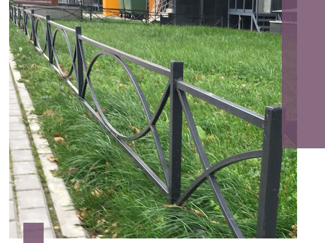 Газонные ограждения из металла в Шадринске — монтаж и продажа