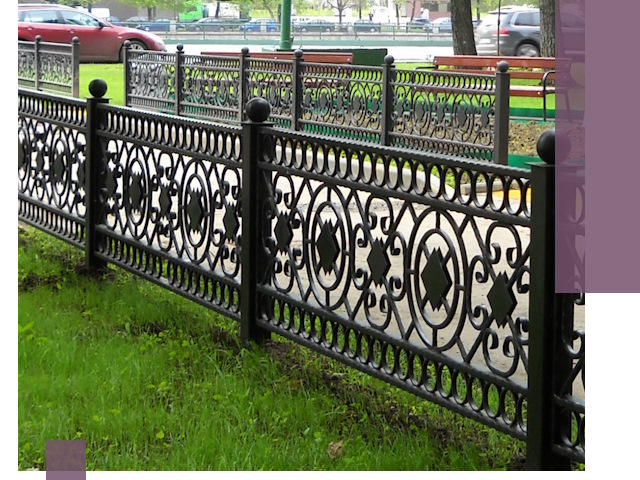 Секционные газонные ограждения под ключ в Шадринске